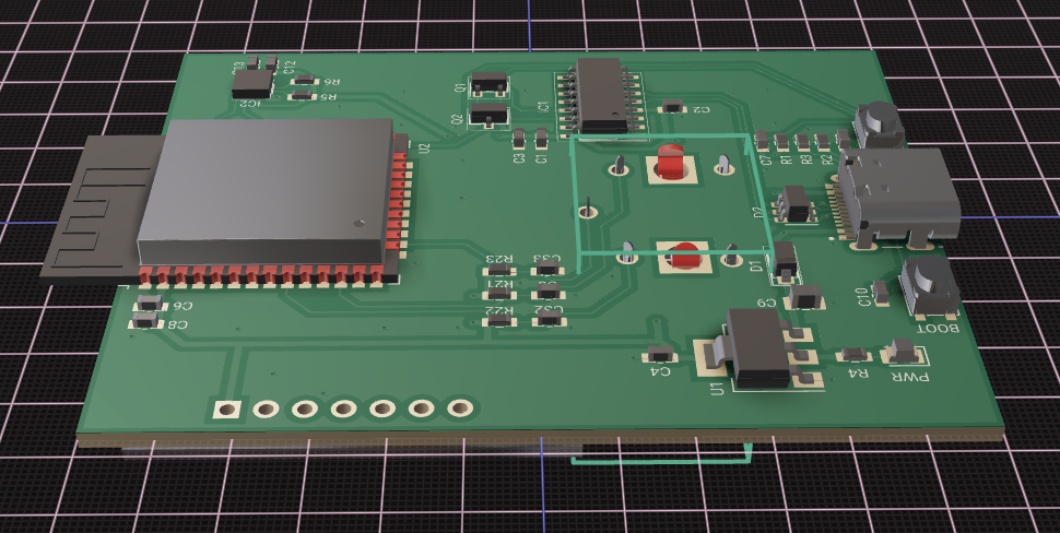 PCB XelMaint — Hardware IoT diseñado y fabricado internamente